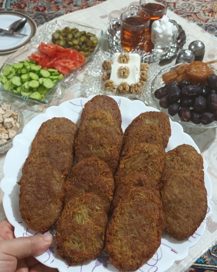 عکس کتلت
افطاری