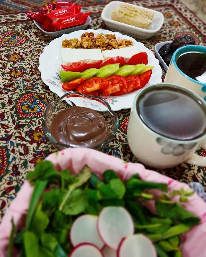 عکس سفره افطاری