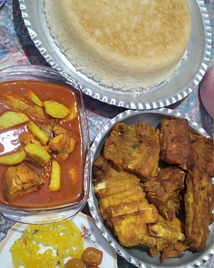 ماهی سرخ شده رمضان مبارک 