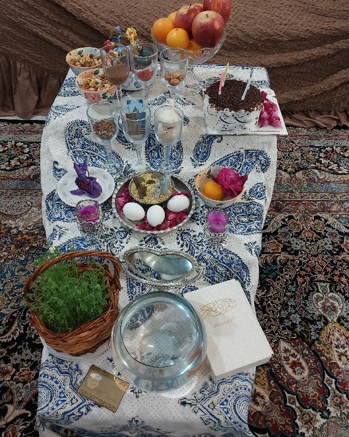 عکس نوروز ۱۴۰۳ وماه رمضان بر همه ی شما خوبان مبارک باد
