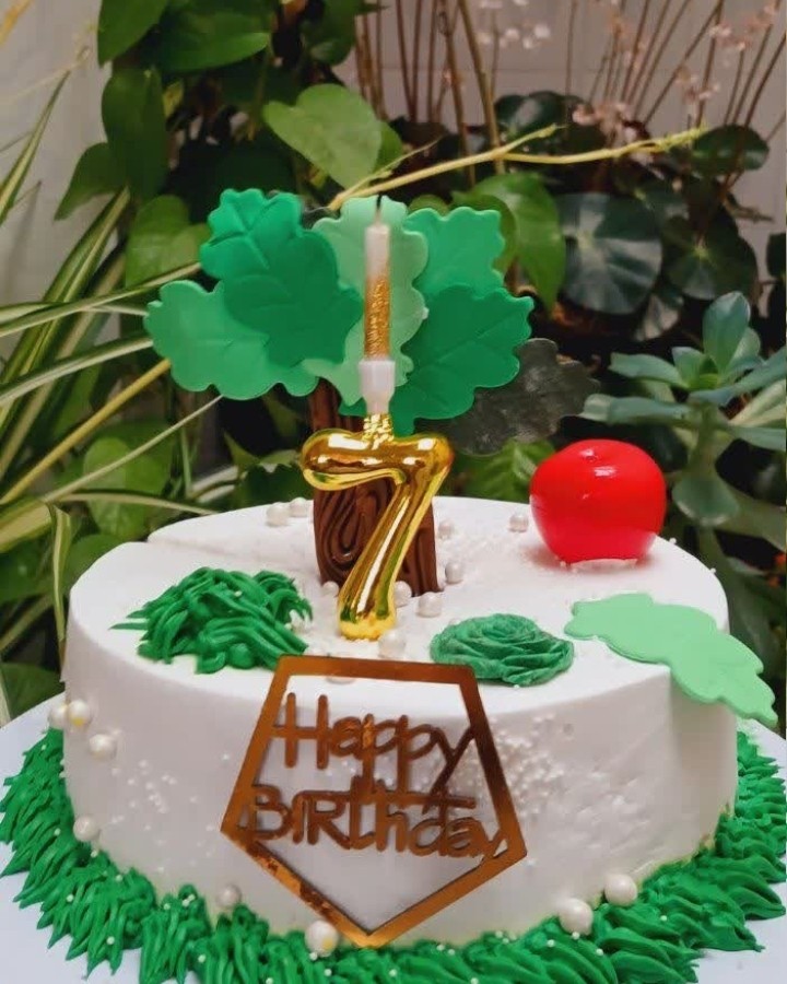عکس کیک تولد پسرم