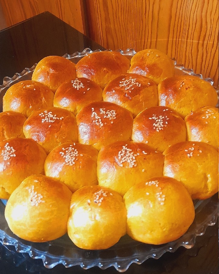 عکس نان شیرمال پنبه ای
