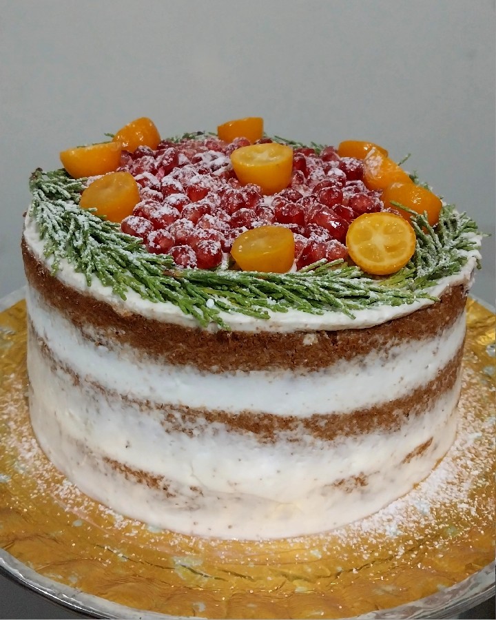 کیک زمستونی
