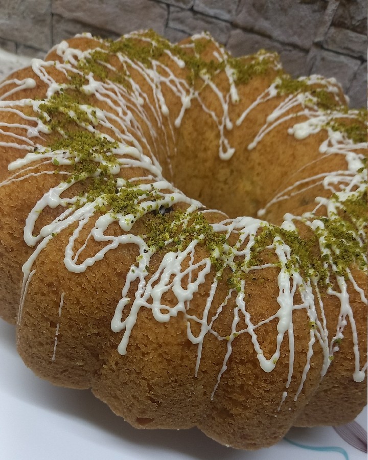 کیک پرتقال کشمشی