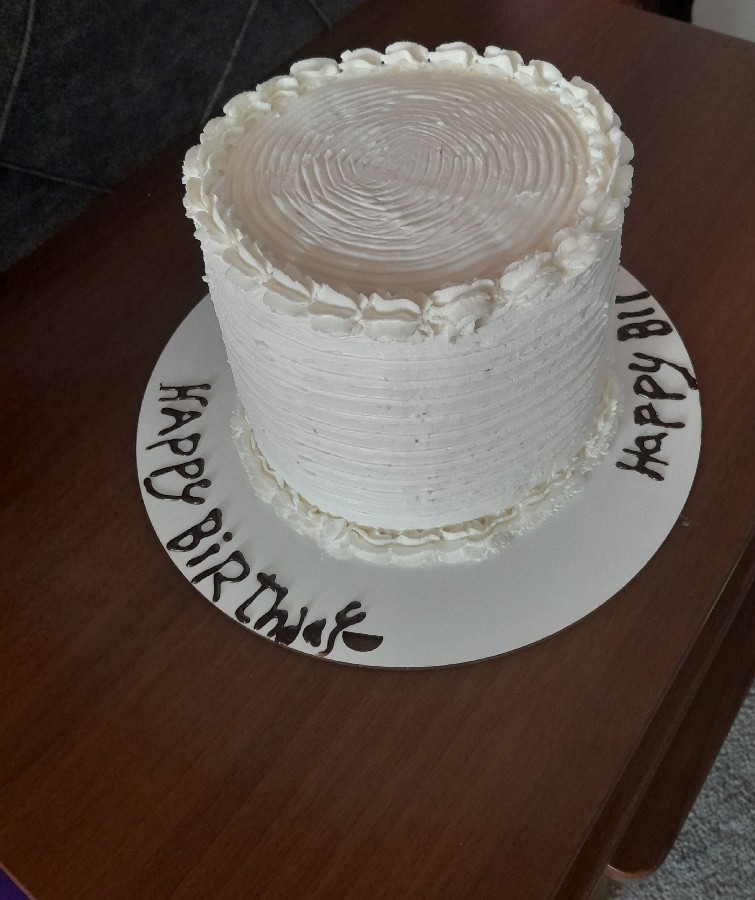 عکس اولین کیک تولد سفارشی من 