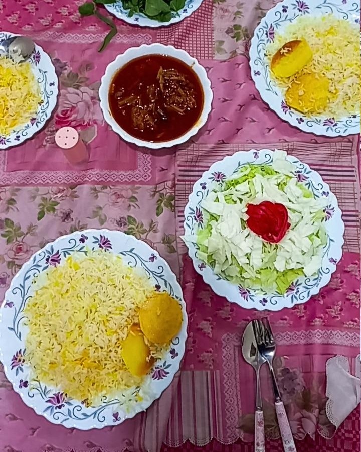 عکس خورشت به آلو