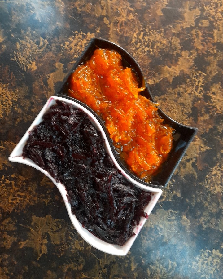 عکس مربای هویج رنگی 