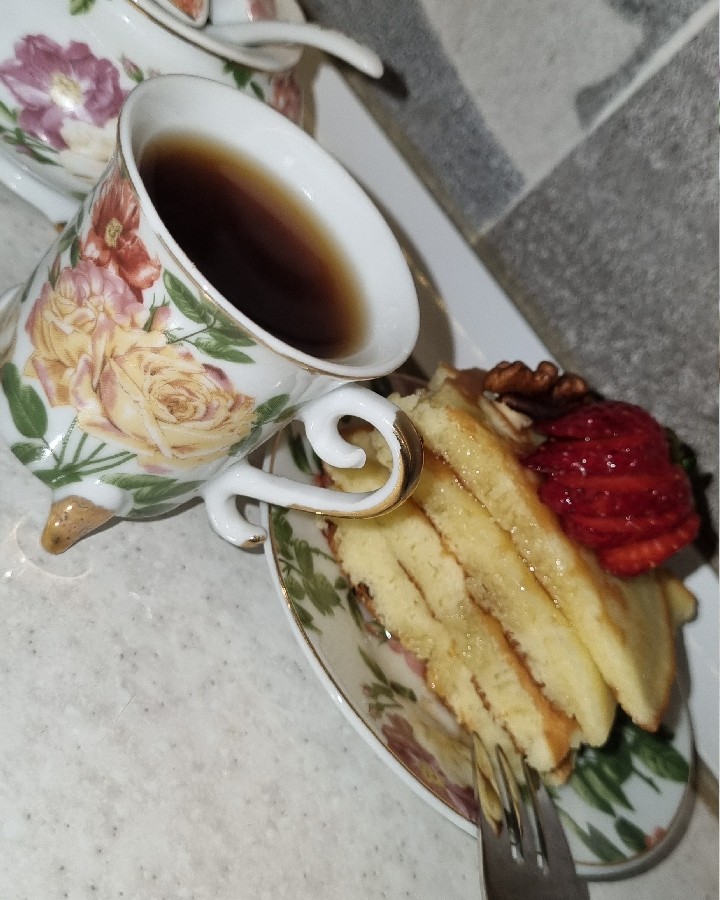 عکس پنکیک صبحانه