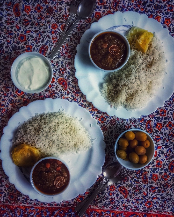 عکس قرمه سبزی دلبر جان