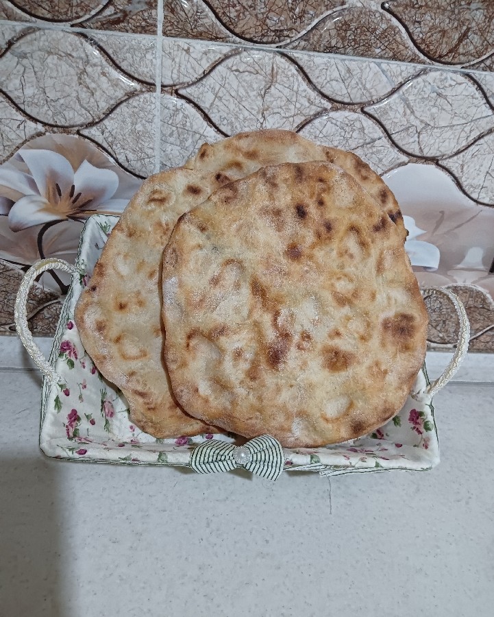 عکس نان سنگک خانگی