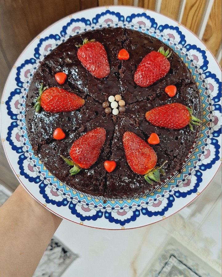 عکس کیک شکلاتی (کافی شاپی)