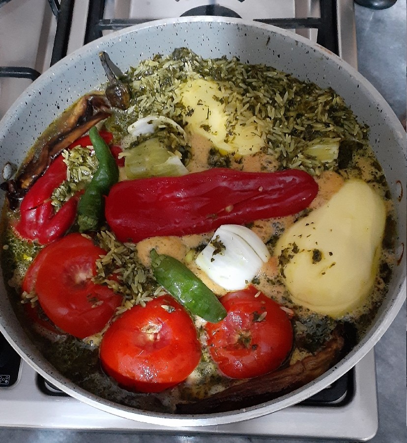 عکس دلمه مخلوط