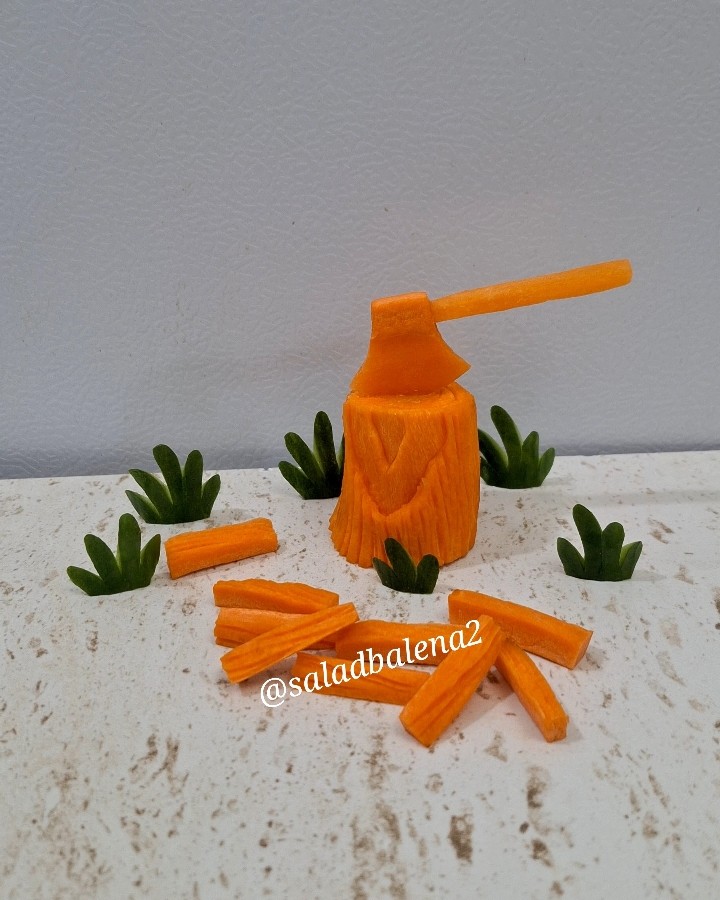 عکس حکاکی هویج
