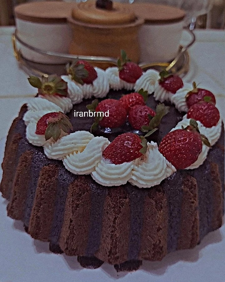 عکس     کیک خیس شکلات