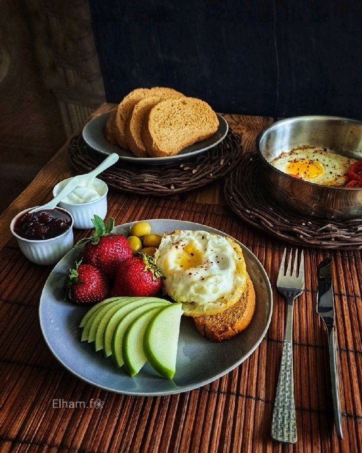 عکس صبحانه