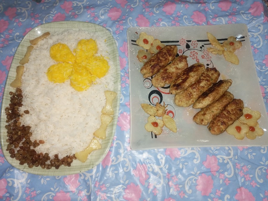 کوبیده مرغ تابه ایی