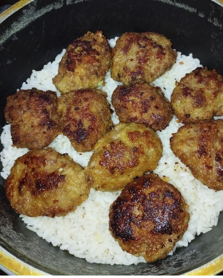 کباب لا پلو