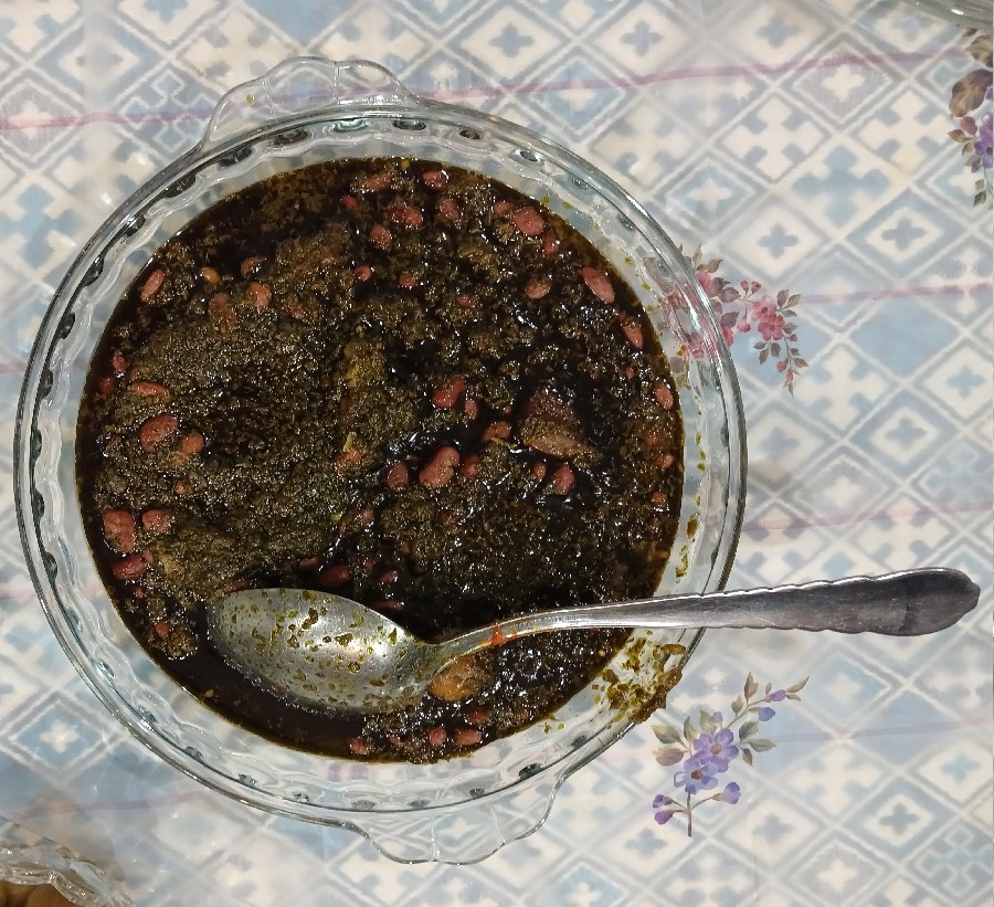 عکس قرمه سبزی (خورش سبزی)