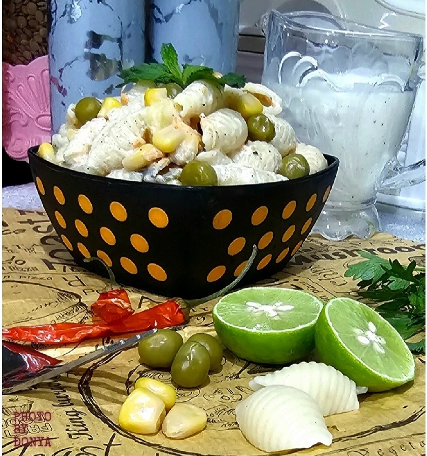 عکس سالاد پاستا