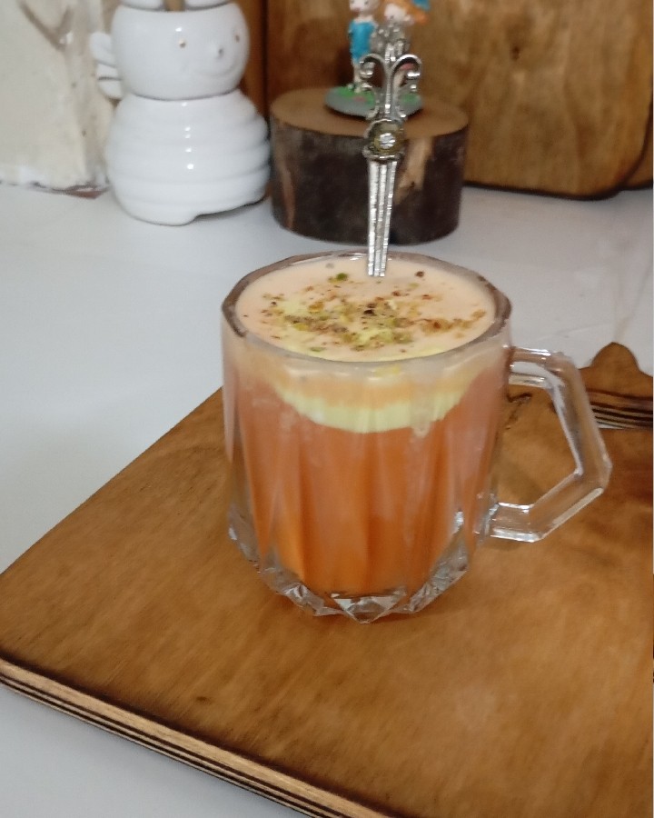 عکس آب هویچ و بستنی