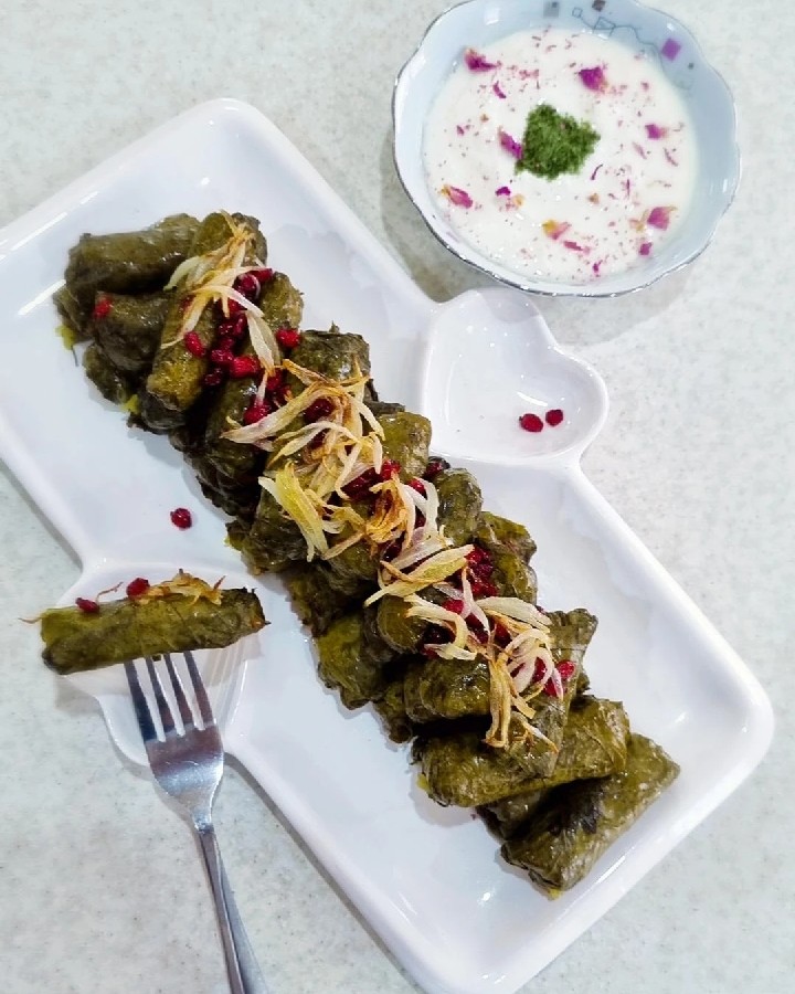 عکس دلمه برگ مو