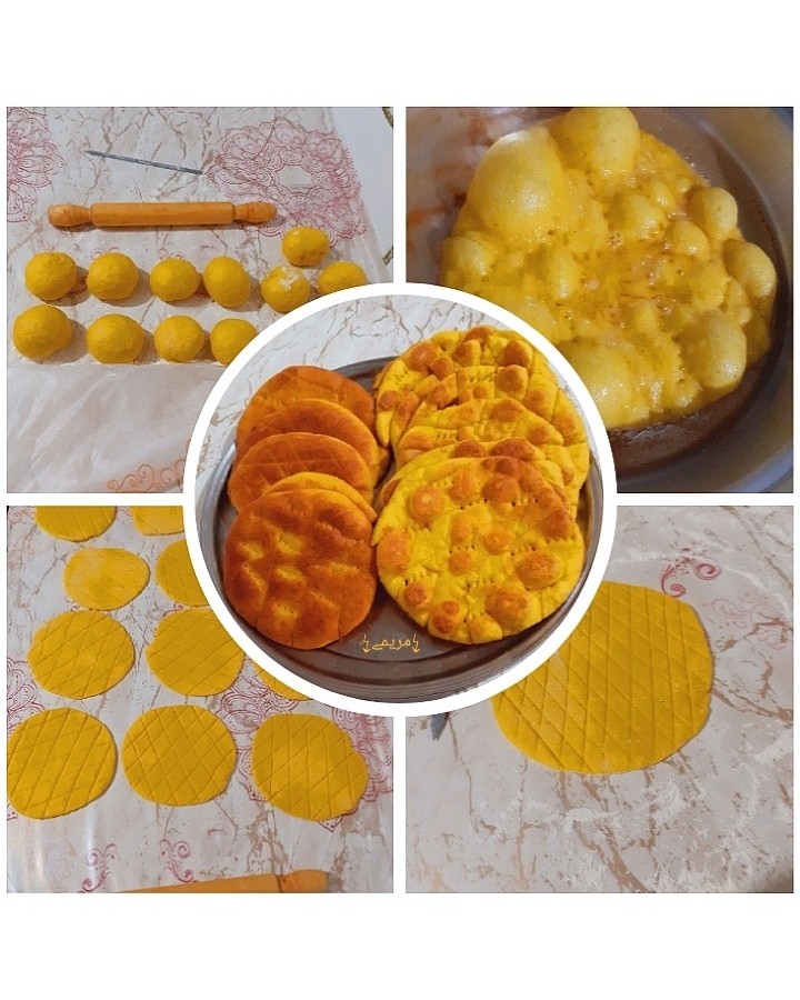 عکس اَگیردَک (نان روغنی)
