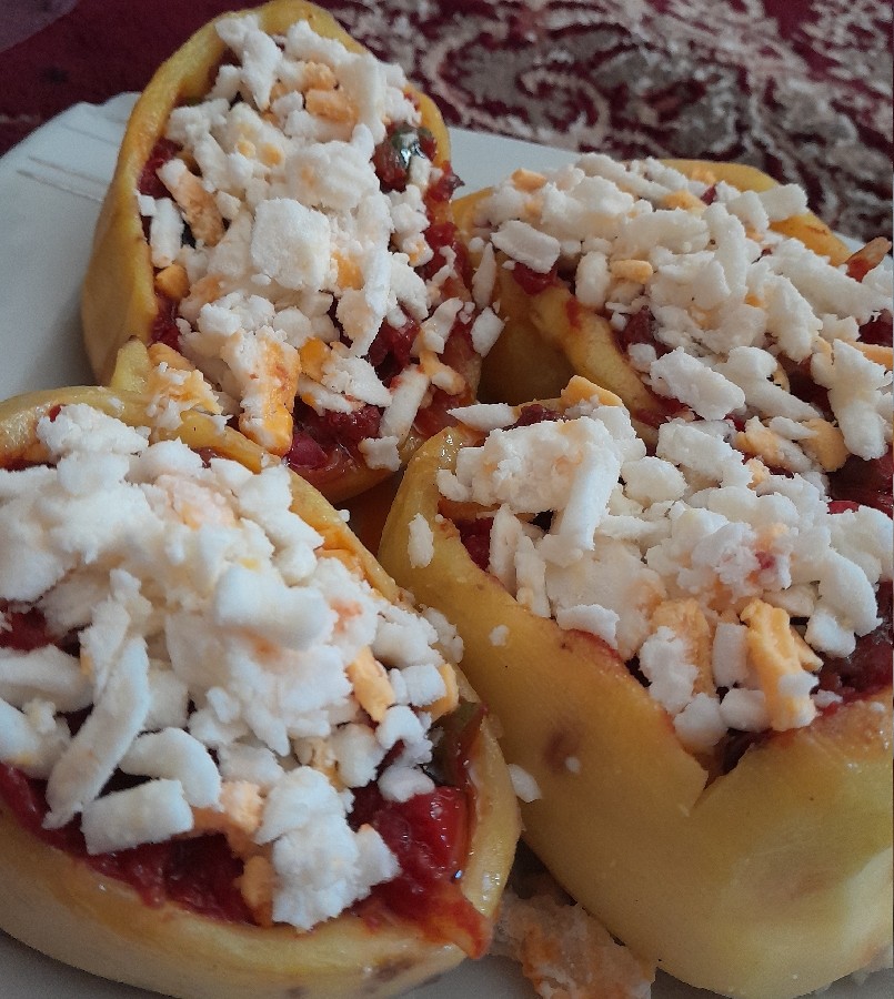 سیب زمینی شکم پر