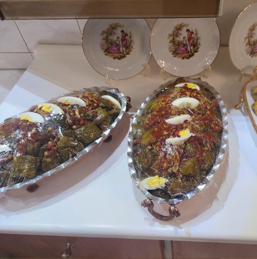 عکس دلمه برگ مو
