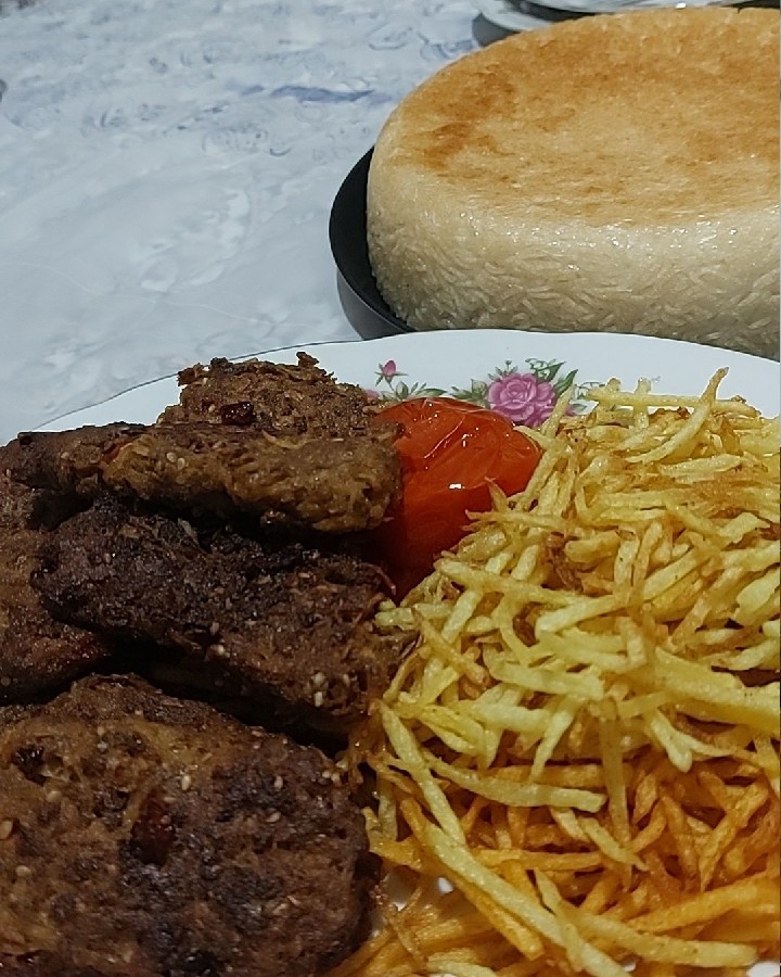 عکس کتلت گوشت