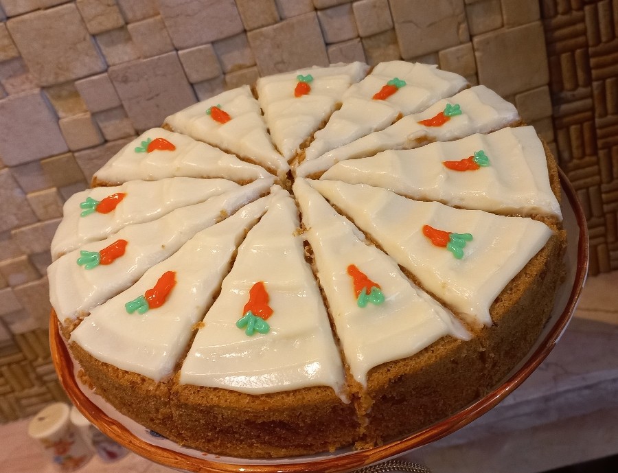 عکس کیک هویج