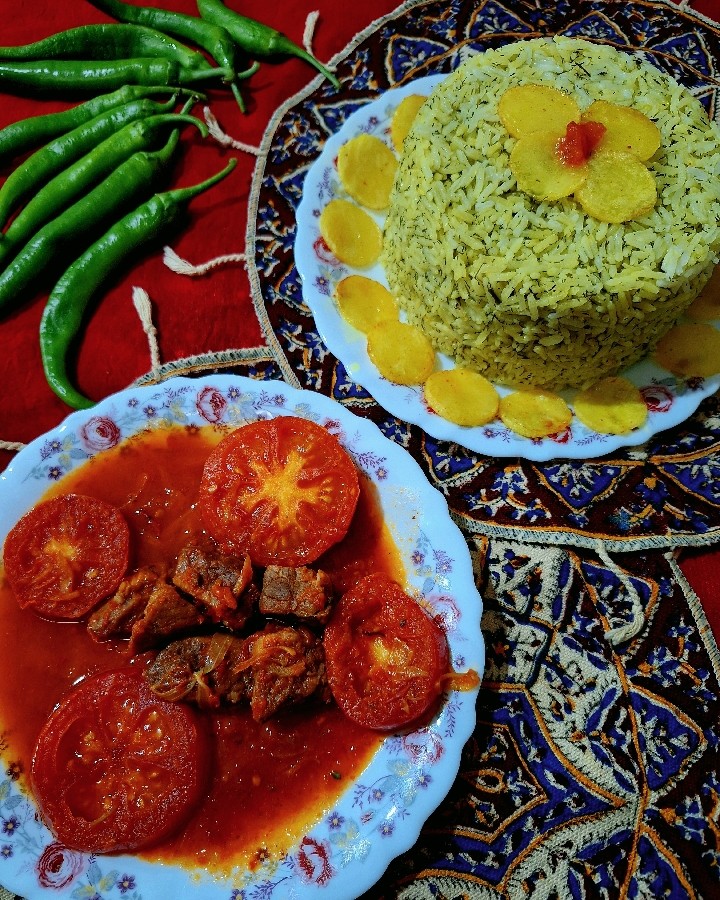 عکس شوید قرمه