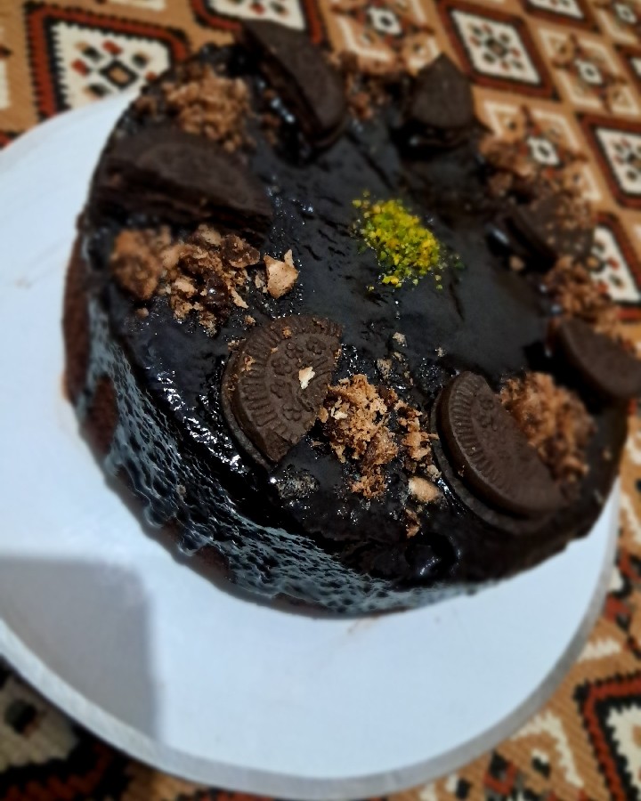 کیک شکلاتی و نسکافه 