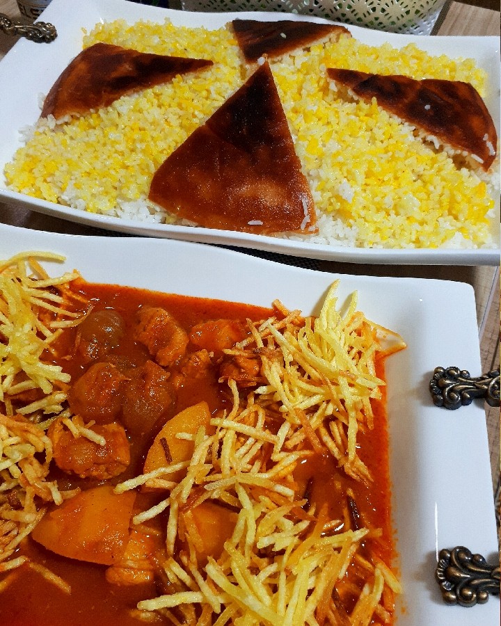 عکس خورشت آلوچه