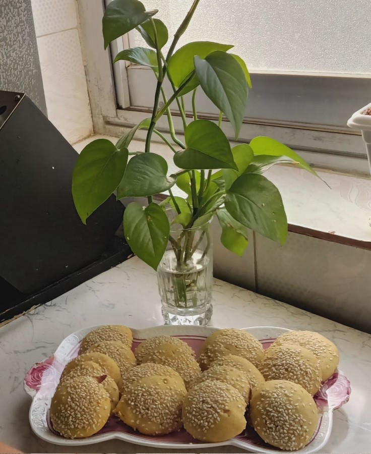 کلوچه کنجدی (تابه ای)