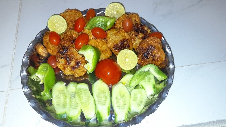عکس کتلت مرغ