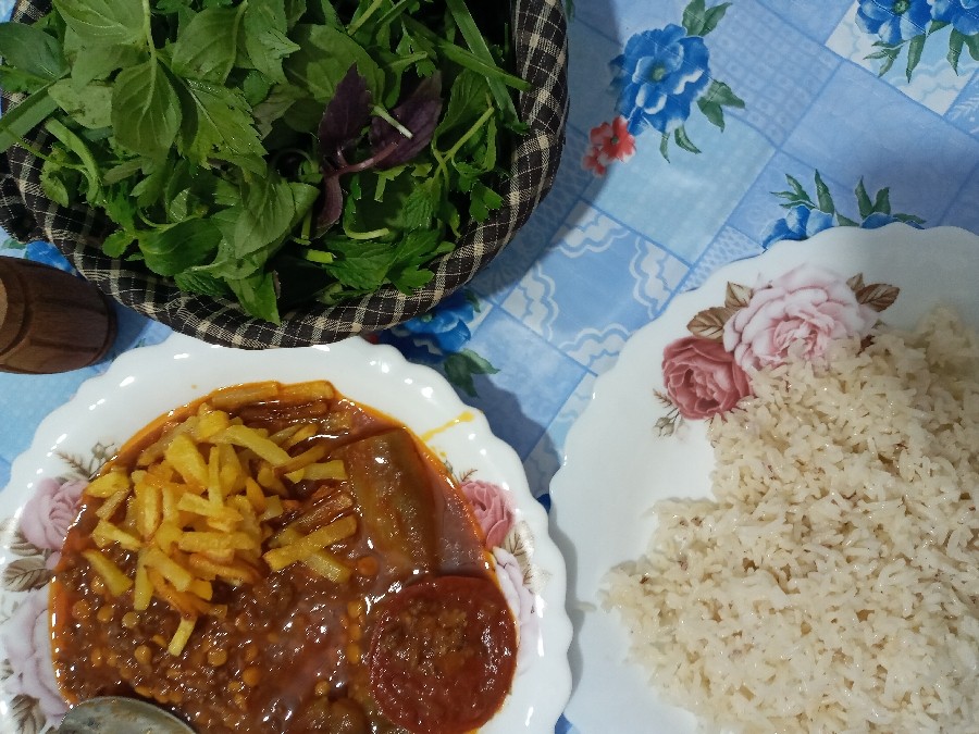 عکس قیمه بادمجان