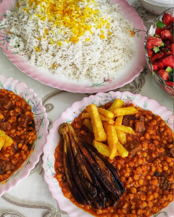 عکس خورش قیمه بادمجان