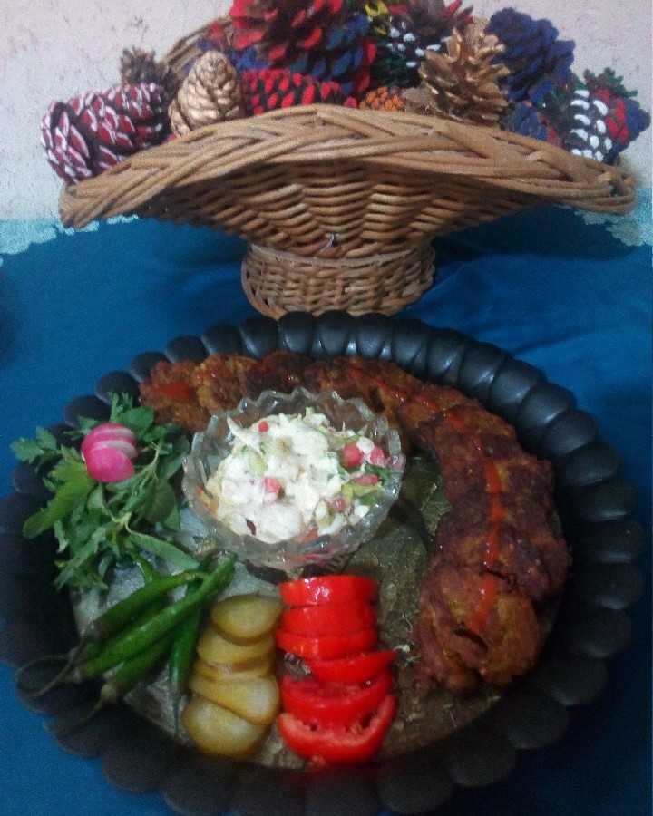 عکس شامی بادنجان