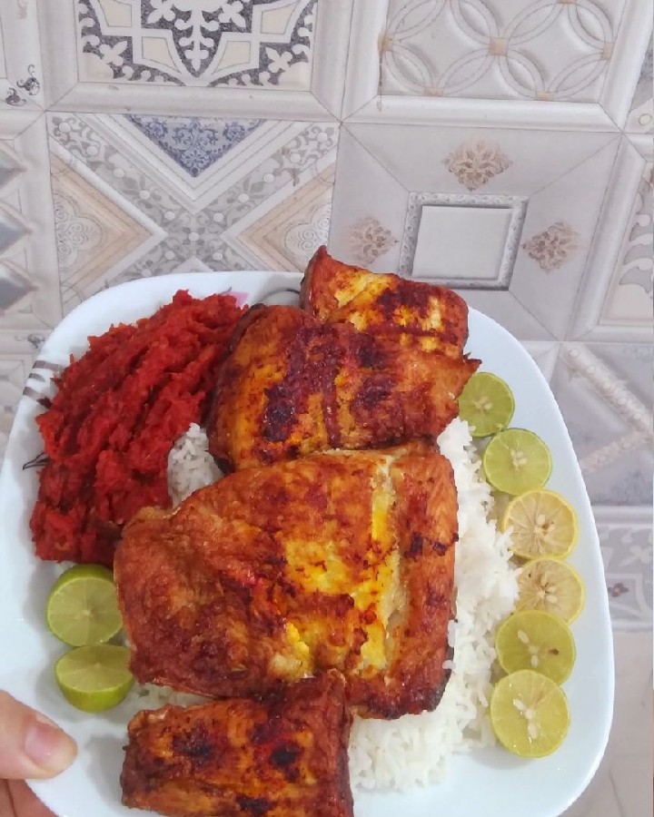 ماهی سرخ شده