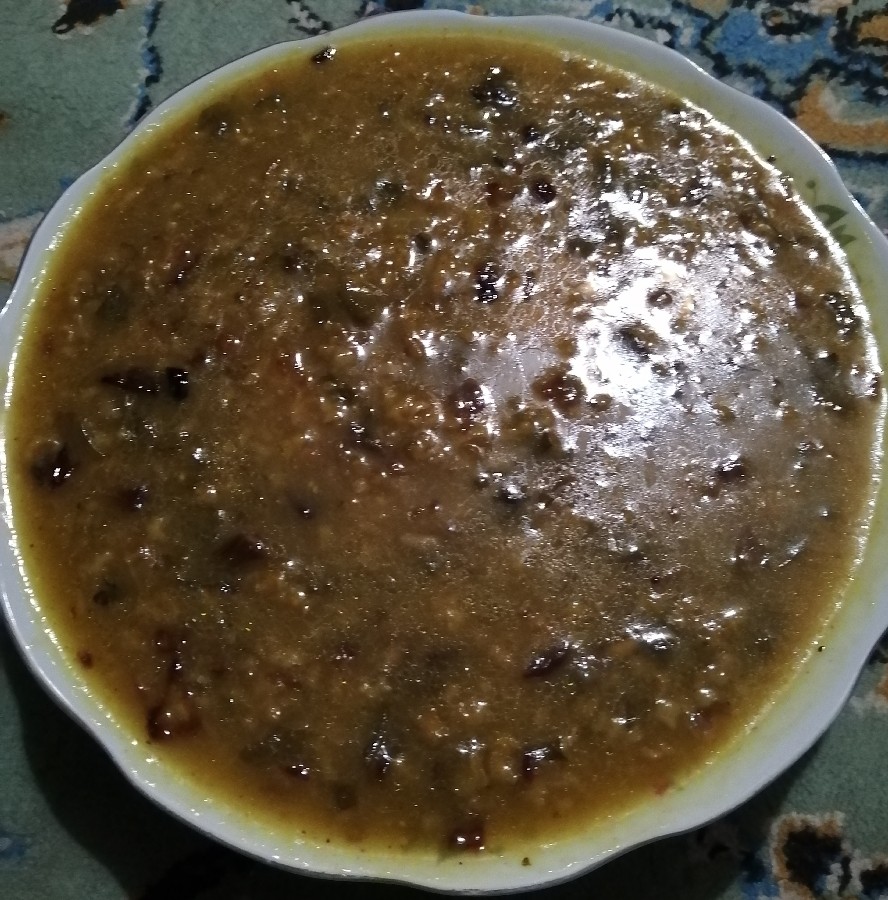 عکس آش برگ مو (ایده از نت)