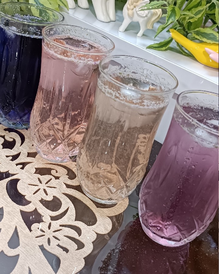 عکس شربت گل پنیرک