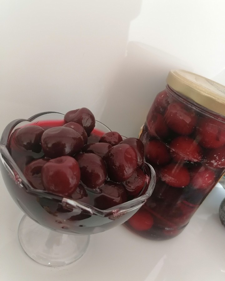 عکس کمپوت گیلاس