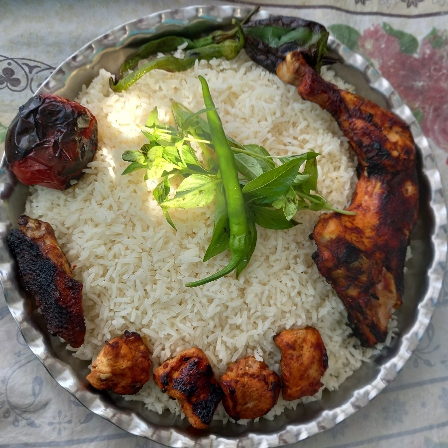 عکس جوجه کباب