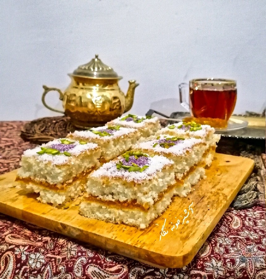 عکس کیک تخته ای مارمالادی