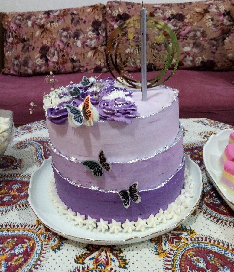 عکس کیک تولد خواهر عزیزم