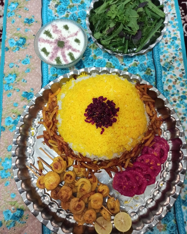 عکس جوجه حلزونی رستورانی