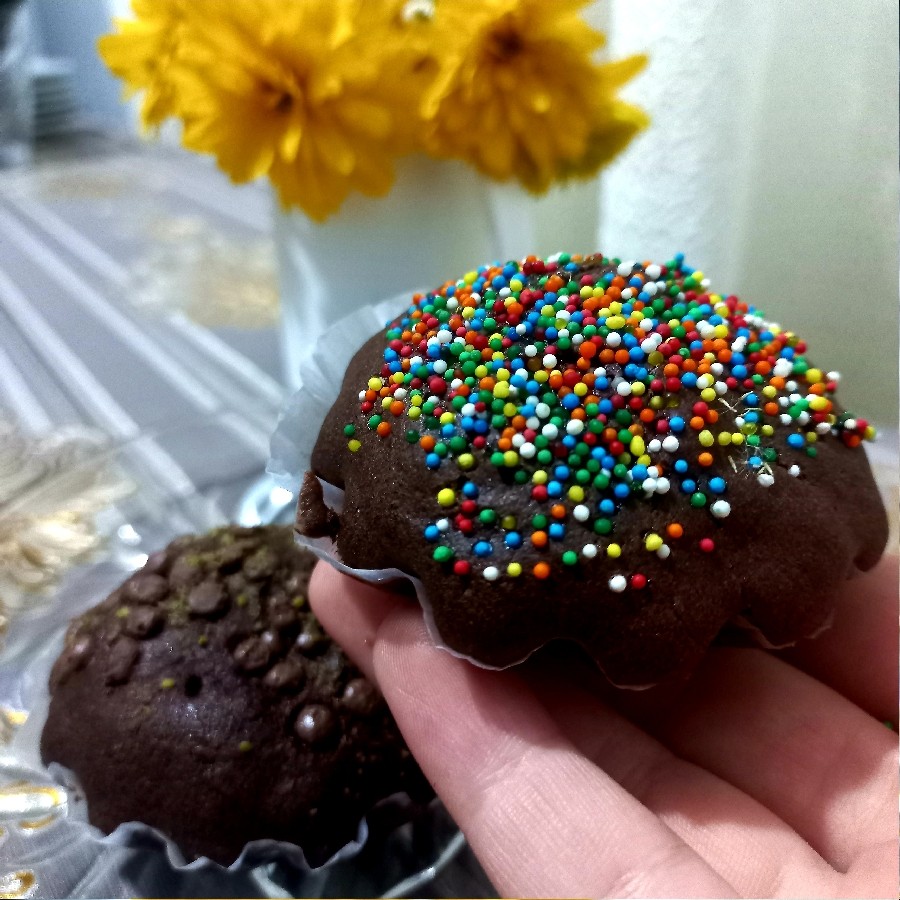 عکس کیک شکلاتی تقدیمی