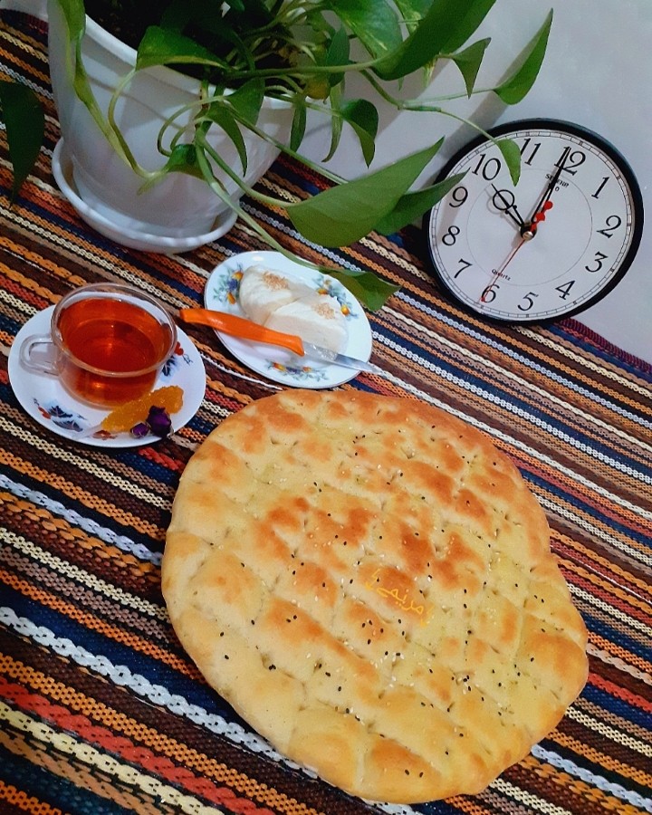 عکس نان بربرى خانگی