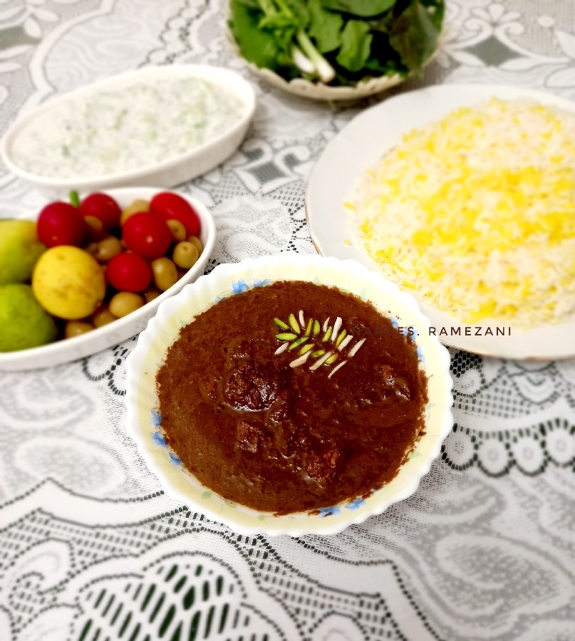 عکس خورشت فسنجون