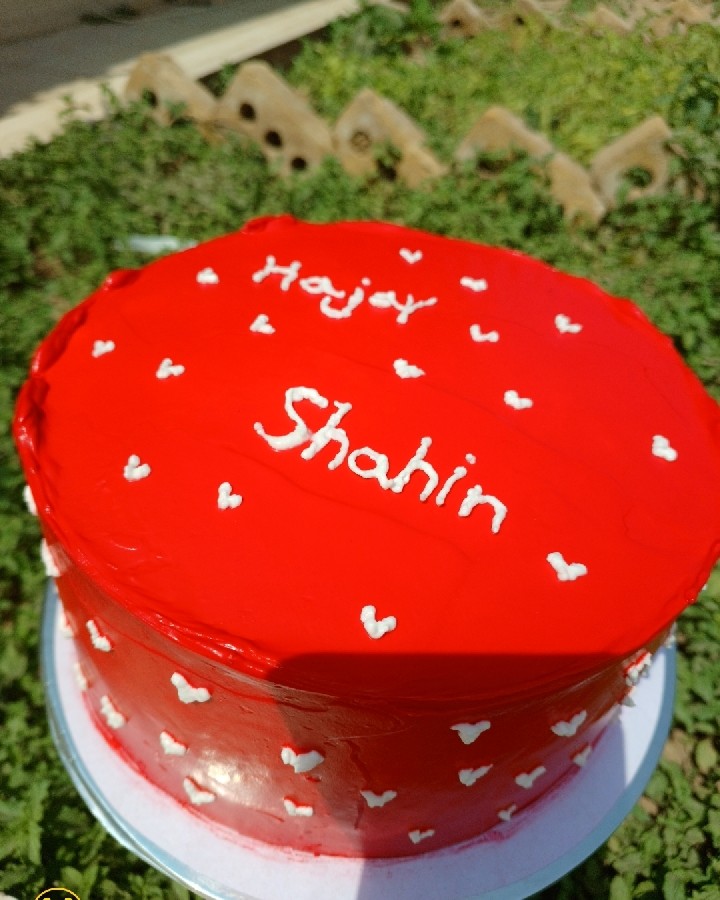 عکس کیک خامه ای